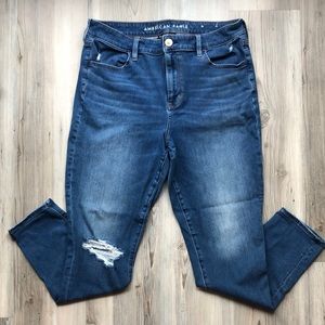 American Eagle high rise jeggings size 12 short